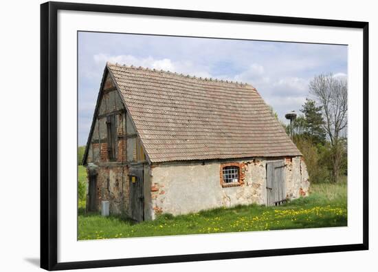 Small Traditional Barn-Nick Upton-Framed Photographic Print