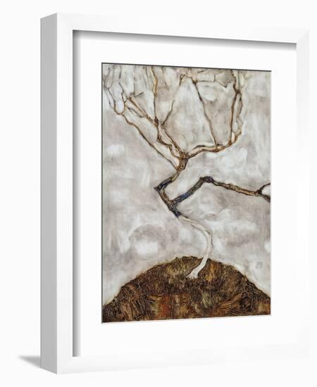 Small Tree in Late Autumn-Egon Schiele-Framed Giclee Print