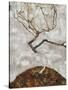 Small Tree in Late Autumn-Egon Schiele-Stretched Canvas