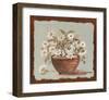 Small Trees And Pots IV-L^ Romero-Framed Art Print