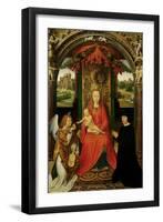 Small Triptych of St. John the Baptist, C. 1490-Hans Memling-Framed Giclee Print