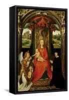 Small Triptych of St. John the Baptist, C. 1490-Hans Memling-Framed Stretched Canvas