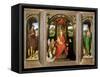 Small Triptych of St. John the Baptist-Hans Memling-Framed Stretched Canvas