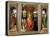Small Triptych of St. John the Baptist-Hans Memling-Stretched Canvas