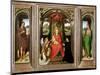 Small Triptych of St. John the Baptist-Hans Memling-Mounted Photographic Print