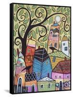 Small Village 2-Karla Gerard-Framed Stretched Canvas