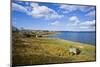 Small Village by Lake Shore,Poolewe, Scotland, United Kingdom-Stefano Amantini-Mounted Photographic Print