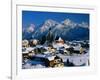 Small Village, Graubunden, Switzerland-Walter Bibikow-Framed Photographic Print