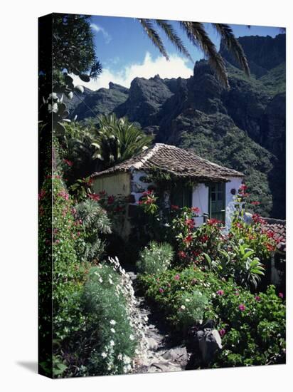 Small Village House in Masca, Tenerife, Canary Islands, Spain, Europe-Tomlinson Ruth-Stretched Canvas