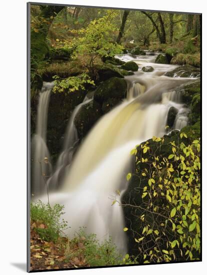 Small Waterfall on Aira River, Ullswater, Cumbria, England, United Kingdom, Europe-Pearl Bucknall-Mounted Photographic Print