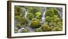 Small Waterfalls in Iceland 4-Art Wolfe-Framed Photographic Print