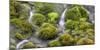 Small Waterfalls in Iceland 4-Art Wolfe-Mounted Photographic Print