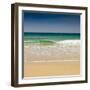 Small Wave, Los Lances Beach, Tarifa, Andalucia, Spain, Europe-Giles Bracher-Framed Photographic Print