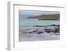 Small waves on lava rocks along shoreline of Floreana Island, Galapagos Islands, Ecuador.-Adam Jones-Framed Photographic Print