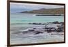 Small waves on lava rocks along shoreline of Floreana Island, Galapagos Islands, Ecuador.-Adam Jones-Framed Photographic Print