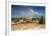 Small Whirlwind with Donkey-nok3709001-Framed Photographic Print