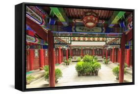 Small Wild Goose Temple, South Xi'An, China-Stuart Westmorland-Framed Stretched Canvas