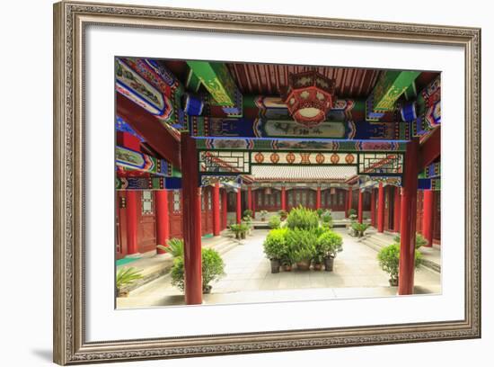 Small Wild Goose Temple, South Xi'An, China-Stuart Westmorland-Framed Photographic Print