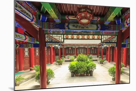 Small Wild Goose Temple, South Xi'An, China-Stuart Westmorland-Mounted Photographic Print