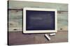 Small Wooden Framed Blackboard-tashka2000-Stretched Canvas