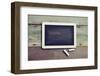 Small Wooden Framed Blackboard-tashka2000-Framed Photographic Print