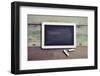 Small Wooden Framed Blackboard-tashka2000-Framed Photographic Print