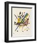 Small Worlds (1922)-Wassily Kandinsky-Framed Art Print