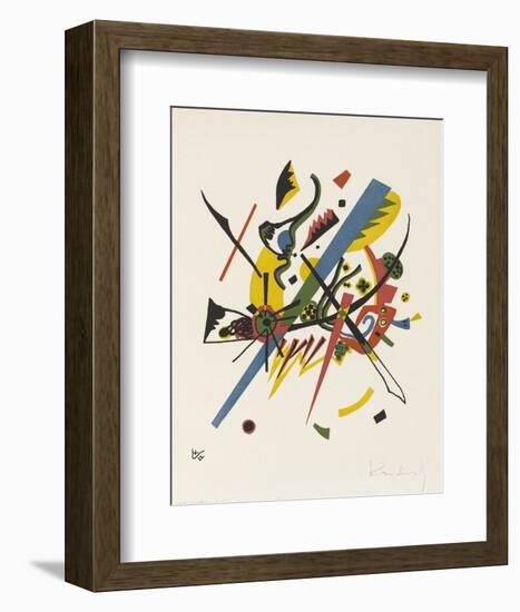 Small Worlds (1922)-Wassily Kandinsky-Framed Art Print