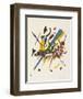 Small Worlds (1922)-Wassily Kandinsky-Framed Art Print