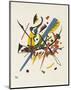 Small Worlds (1922)-Wassily Kandinsky-Mounted Art Print