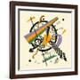 Small Worlds By Kandinsky-Wassily Kandinsky-Framed Art Print