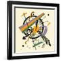 Small Worlds By Kandinsky-Wassily Kandinsky-Framed Art Print