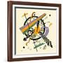 Small Worlds By Kandinsky-Wassily Kandinsky-Framed Art Print