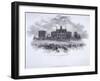 Smallpox Hospital, Battle Bridge (Now King's Cros), London, 1806-William Woolnoth-Framed Giclee Print