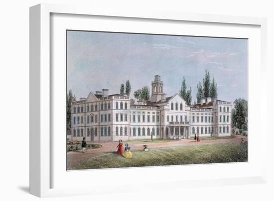 Smallpox Hospital, Highgate, London, C1871-null-Framed Giclee Print