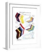 Smart Anklets for Every Age-Fashion Frocks-Framed Art Print