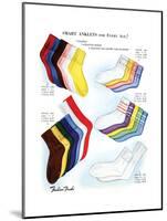 Smart Anklets for Every Age-Fashion Frocks-Mounted Art Print