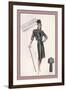 Smart Bolero Suit-null-Framed Art Print