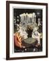 Smart Dinner Party, Thony-Eduard Thony-Framed Art Print