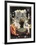 Smart Dinner Party, Thony-Eduard Thony-Framed Art Print