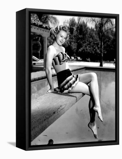 Smart Girls Don't Talk, Virginia Mayo, 1948-null-Framed Stretched Canvas