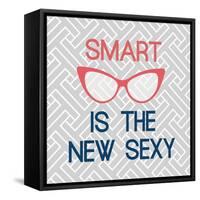 Smart Is The New Sexy-Bella Dos Santos-Framed Stretched Canvas