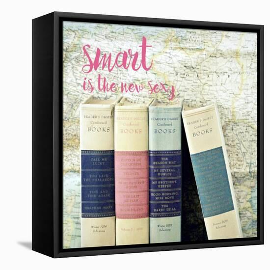 Smart Is the New Sexy-Vicki Dvorak-Framed Stretched Canvas