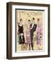 Smart Party Guests-null-Framed Art Print