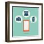 Smart Phone-kibsri-Framed Art Print