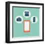 Smart Phone-kibsri-Framed Art Print