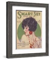 Smart Set, Womens Portraits Magazine, USA, 1927-null-Framed Giclee Print