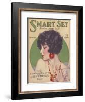 Smart Set, Womens Portraits Magazine, USA, 1927-null-Framed Giclee Print