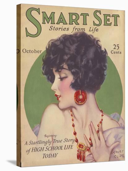 Smart Set, Womens Portraits Magazine, USA, 1927-null-Stretched Canvas