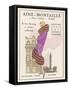 Smart Winter Coat by Aine- Montaille of the Place Vendome-null-Framed Stretched Canvas